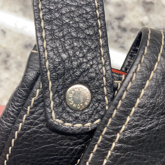 Longchamp Black Leather Small Crossbody Bag - Picture 4 of 8